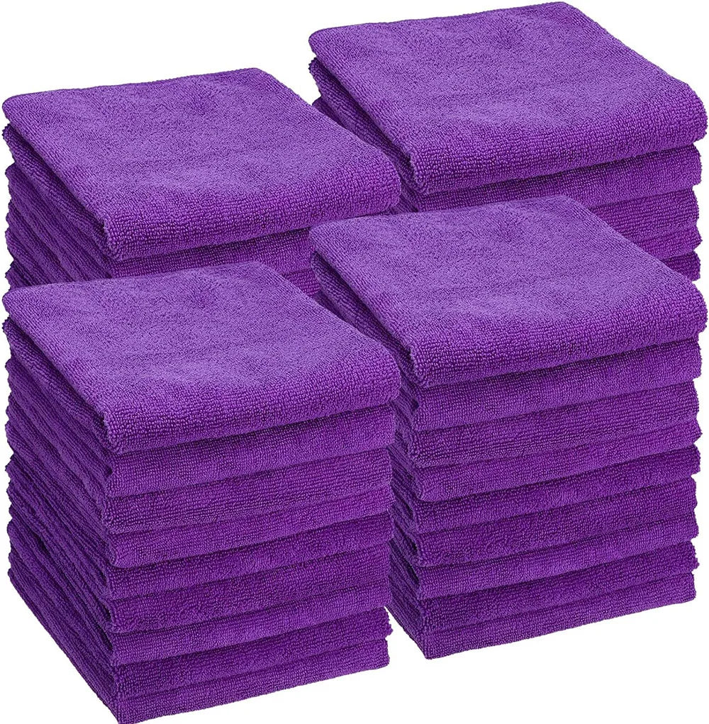 5/10/20PCS Bleach Proof Towels Bulk Microfiber Absorbent Salon Hair Towels Quick Dry Hand Towels for Gym Bath Spa Shaving Barber