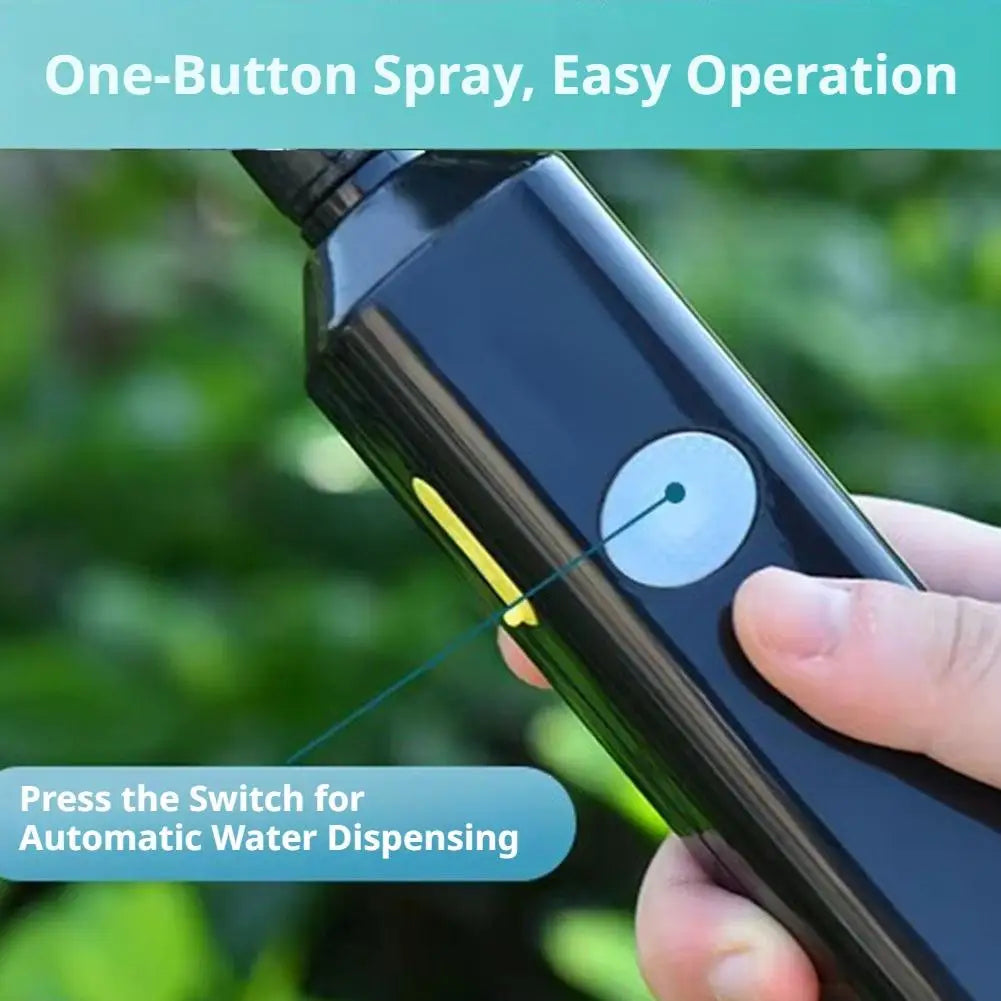 Rechargeable 5L Automatic Electric Garden Sprayer portable Handheld Atomizing Shoulder Sprinkler Garden Watering Can Tool