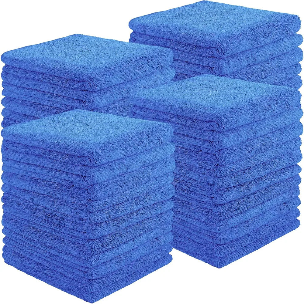 5/10/20PCS Bleach Proof Towels Bulk Microfiber Absorbent Salon Hair Towels Quick Dry Hand Towels for Gym Bath Spa Shaving Barber