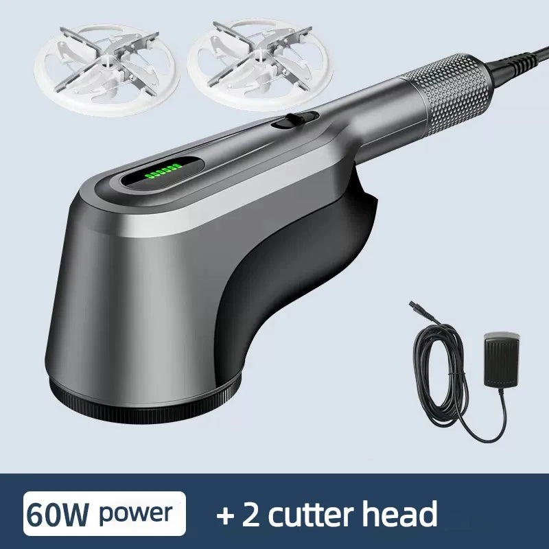 60W Professional Lint Remover Spool Machine Commercial Hairball Trimmer Clothes Electric Lint Remover Dry Cleaners Shaving Ball
