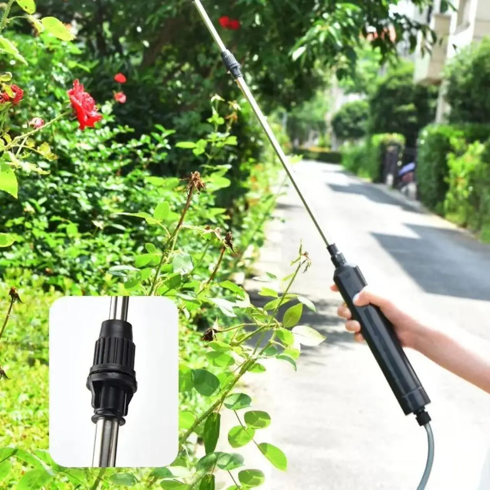Rechargeable 5L Automatic Electric Garden Sprayer portable Handheld Atomizing Shoulder Sprinkler Garden Watering Can Tool